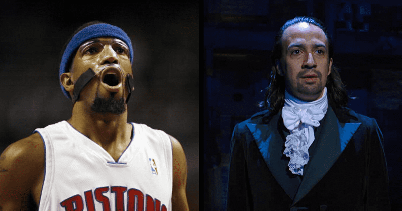 #RipHamilton trend scares fans of musical who didn't know about basketball star who made mask a court thing