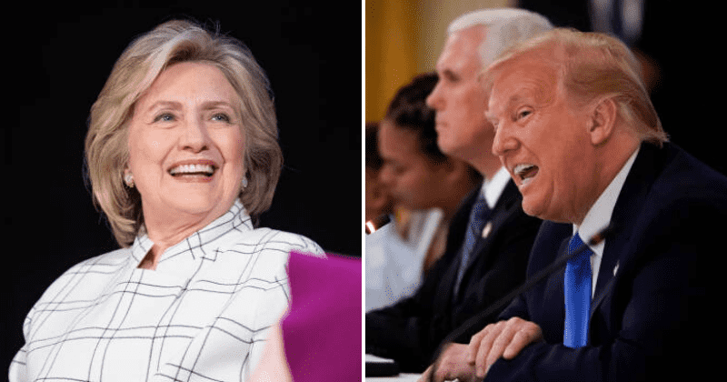 Hillary says 'we have to be ready' for the possibility that Trump doesn't 'go quietly' if he loses in November