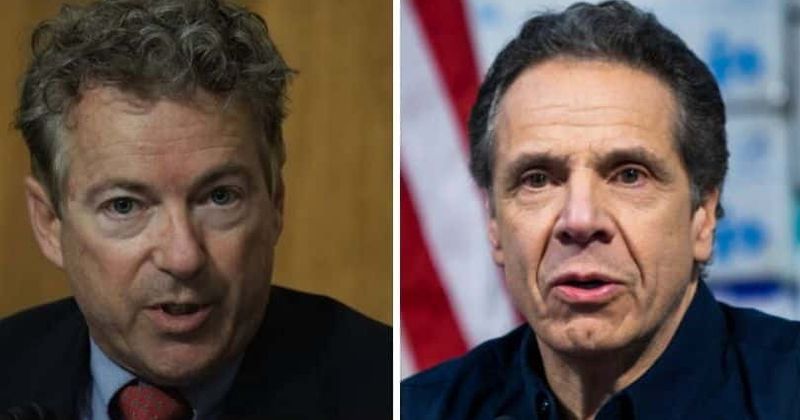 Internet calls Rand Paul 'Russian stooge' after he says Andrew Cuomo should be impeached for response to Covid-19