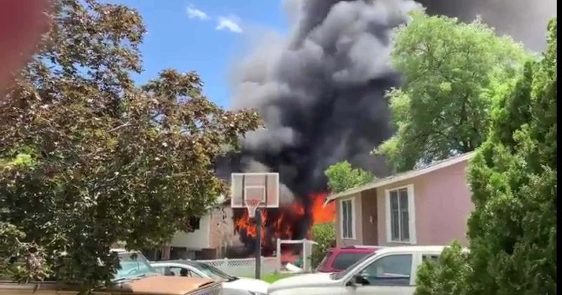 Utah plane crash: 3 dead, 2 injured after aircraft carrying six passengers crashes into West Jordan backyard