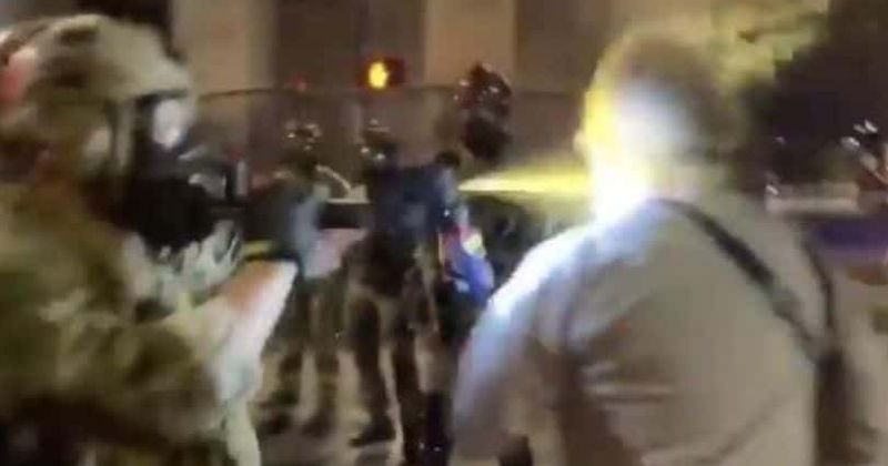 Who is Mike Hastie? Vietnam vet stares down feds after being pepper-sprayed, Internet slams 'Trump's gestapo'