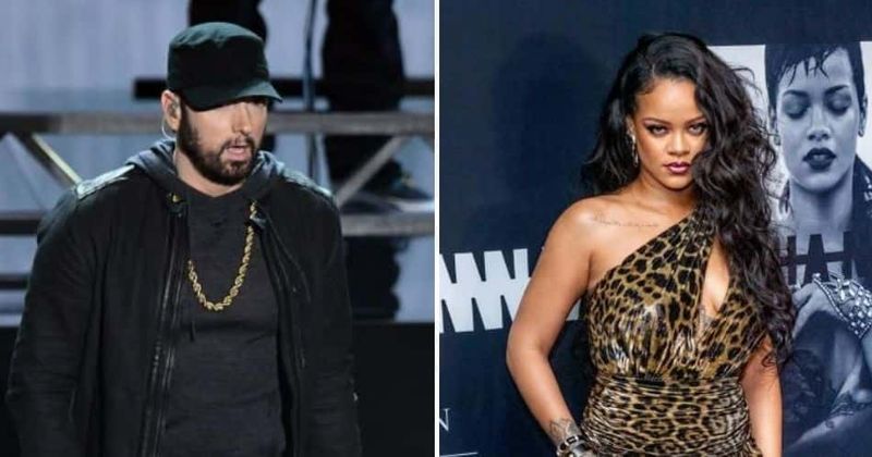 Eminem shuts down rumors of collaboration with Rihanna, disappointed fans hope 'he's lying'