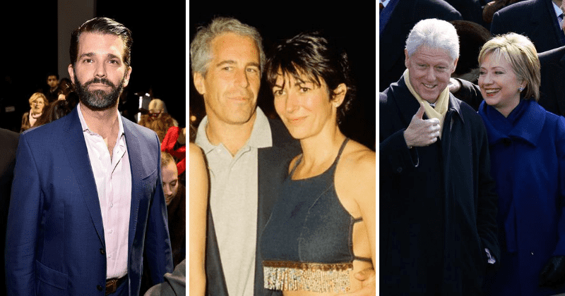 Donald Trump Jr slams 'Killary' Clinton for keeping quiet over husband Bill's visit to Epstein's pedo island
