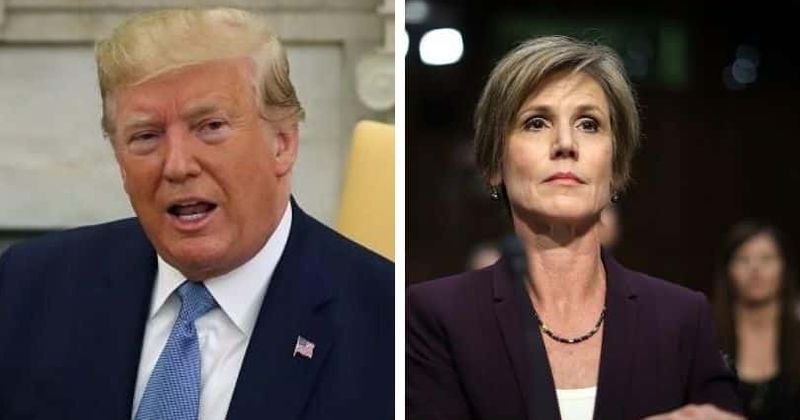 Trump says Sally Yates committed 'political crime of the century', Internet asks 'how many times have you lied?'