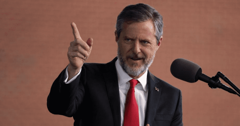 Jerry Falwell Jr delivers 'slurred' apology for post with unbuttoned pants, says 'it was just in good fun'