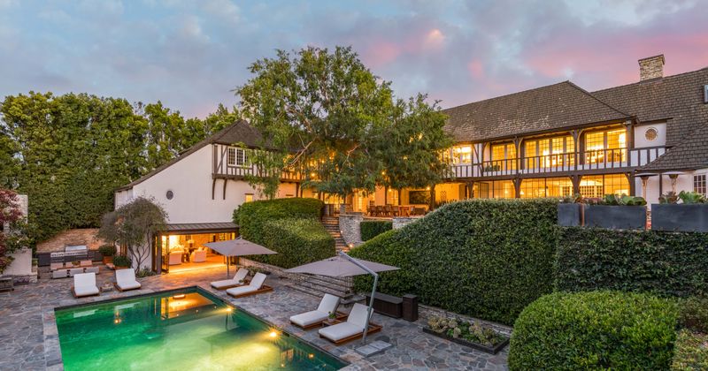 Brad Pitt and Jennifer Aniston’s former Beverly Hills mansion sells for $32.5M, here's a look at the gorgeous home