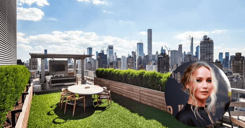 Inside Jennifer Lawrence's breathtaking New York City penthouse that sold for $9.9M at 36% loss