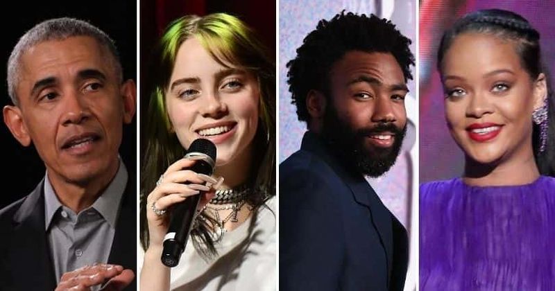 Barack Obama's 2020 Summer Playlist features Billie Eilish, Childish Gambino and Rihanna, fans say 'WAP's missing'