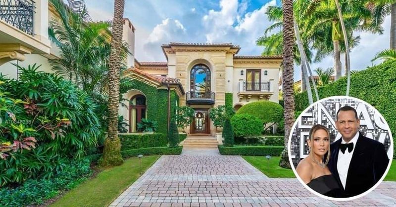 Inside Jennifer Lopez-Alex Rodriguez's $40M Star Island mansion that has a breathtaking view of Miami skyline