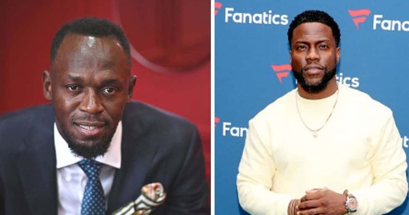 Kevin Hart or Usain Bolt? Comedian and internet roast news giant for picture gaffe mistaking him for sprinter