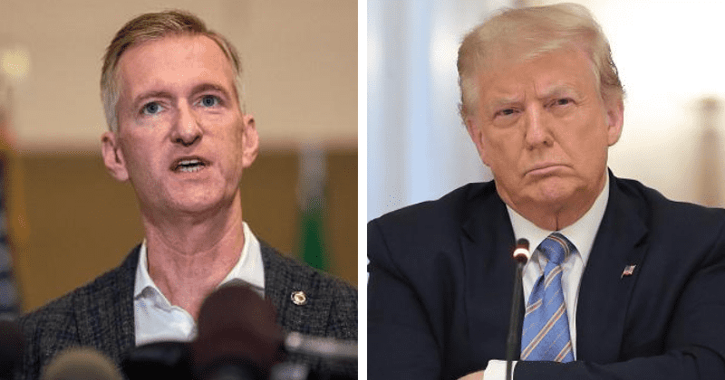 Portland shooting: Trump calls Ted Wheeler 'fool', Mayor hits back saying 'you created the hate and division'