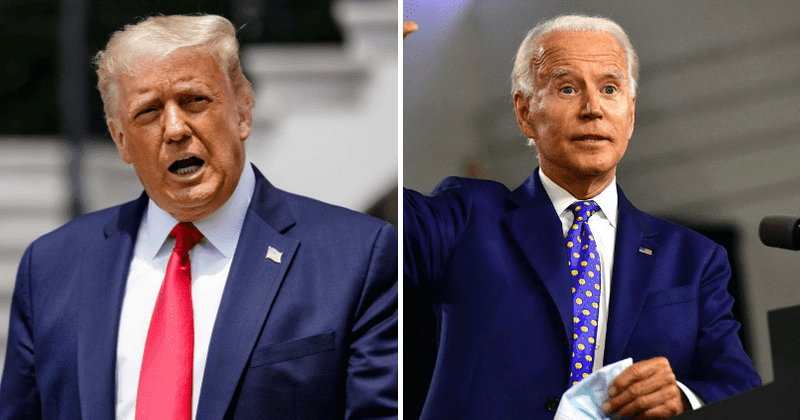 Trump says Biden is coming out of the basement, Internet retorts 'your fear sweat is showing Mr President'