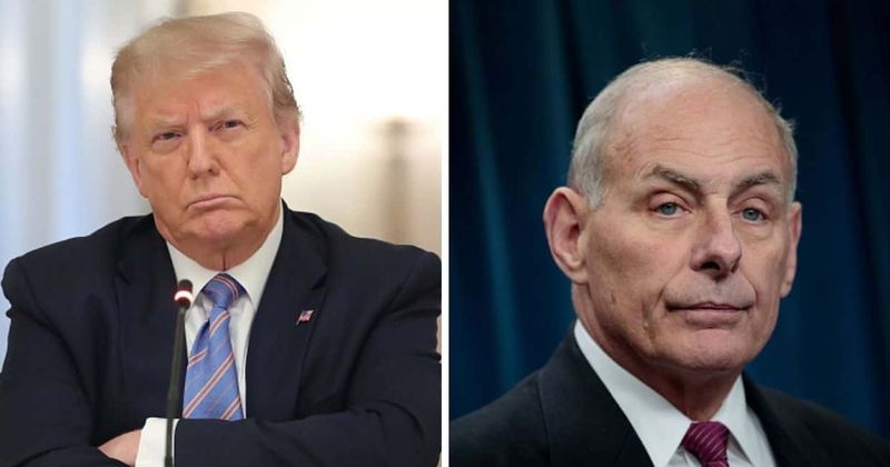 Where is John Kelly? Internet wants retired Gen and ex-CoS to speak out in 'suckers' scandal after Trump slams him