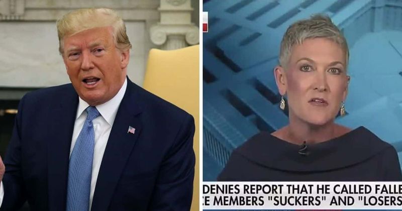 Trump demands Fox reporter Jennifer Griffin be fired for confirming Atlantic report, Internet calls her a hero
