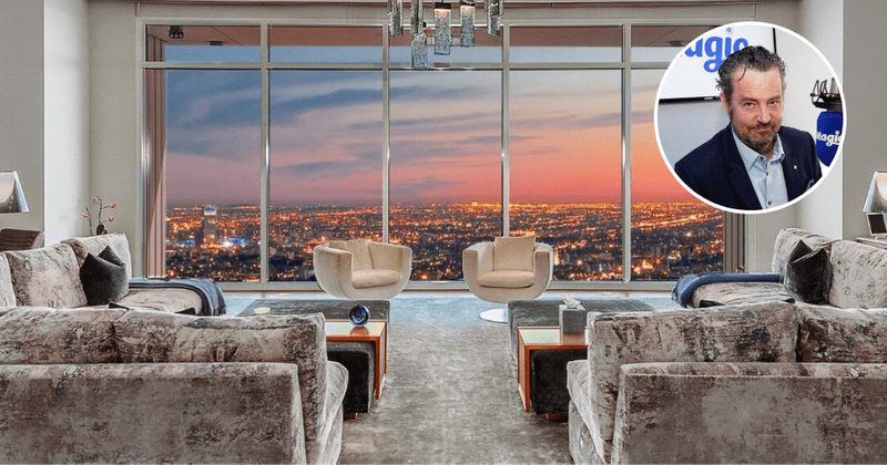 Matthew Perry's LA Penthouse up for grabs at $27M, a look at the glamorous 40th-floor 'mansion in the sky'