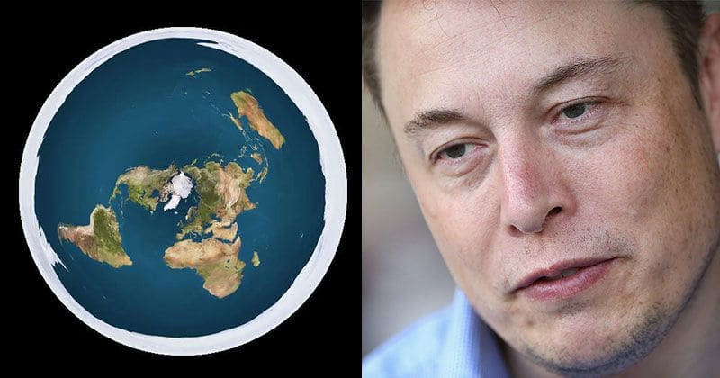 Elon Musk takes on Flat Earthers in Twitter battle