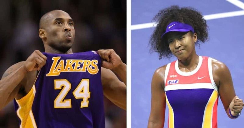 Naomi Osaka hailed a 'hero' for wearing Kobe Bryant jersey while watching Serena Williams play US Open semifinals