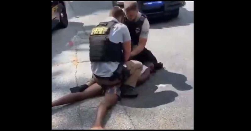 Who's Roderick Walker? Another Black man says 'I can't breathe' as cops pin him down to beat him in viral clip