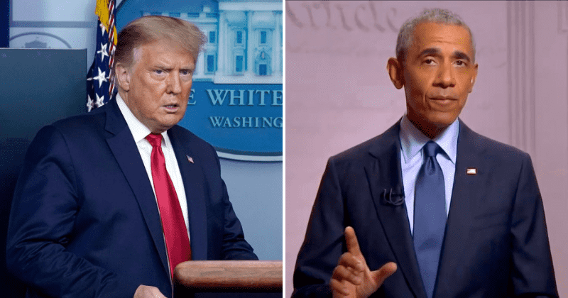 Trump backers target Obama with 'lock him up' chant at Nevada rally, Internet says 'POTUS is inciting violence'