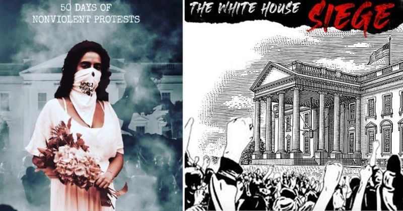 Trump supporters slam 'White House Siege' despite its non-violent claim: 'Hopefully many of them will get shot'