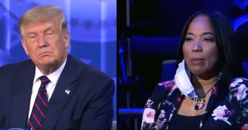 'Did you have Covid?' Trump trolled for misinterpreting Latino woman whose mom died of breast cancer
