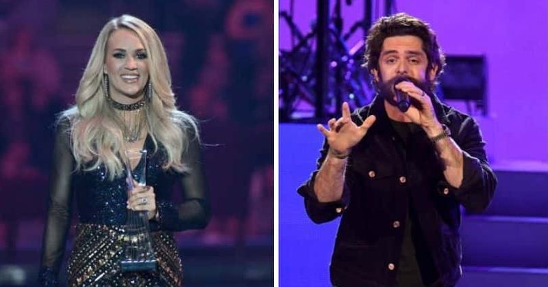 AMC Awards 2020: Carrie Underwood and Thomas Rhett tie for Entertainer of the Year, Eric Church snubbed again!