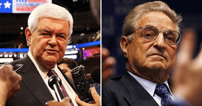 Fox News slammed as Newt Gingrich is barred from discussing 'George Soros-backed' DAs: 'Who's writing the check?'