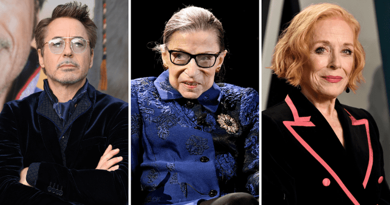 Hollywood celebrities pay tribute to Ruth Bader Ginsburg: 'Make sure another Kavanaugh doesn't replace her'