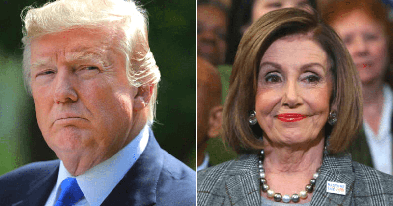Trump dares Pelosi to try to impeach him again over SCOTUS seat, Internet says POTUS is 'just taunting her'