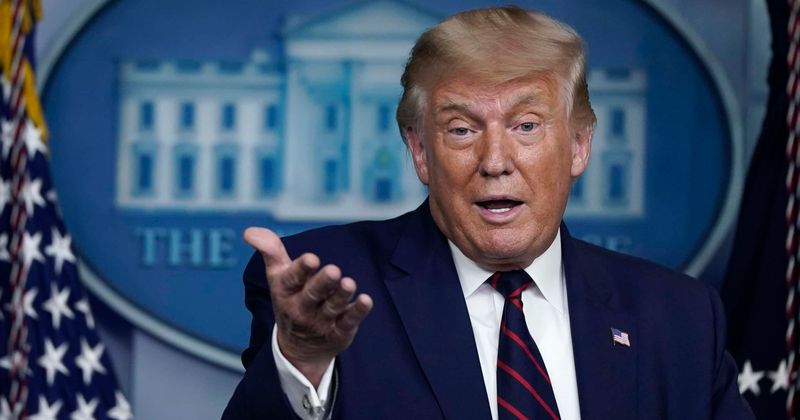 Was Trump skirting questions on Breonna Taylor? Internet slams POTUS as he left meet for 'emergency phone call'