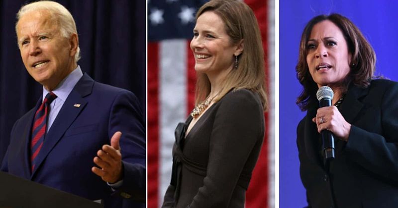 Biden and Harris slam Trump for choosing Amy Barrett as RBG successor, Internet echoes Dems: 'Disgusting bigot'