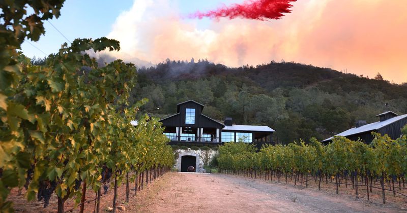 Glass Fire destroys Napa Valley’s Castello di Amorosa winery, Internet prays wineries in St Helena are spared