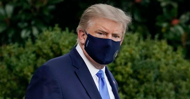 Trump shares 15 reasons to vote while at Walter Reed, Internet says all-caps tweets done in 'roid rage'