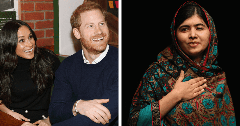 Harry and Meghan team up with Malala for education of girls, Internet says 'three crooks don't make a straight'