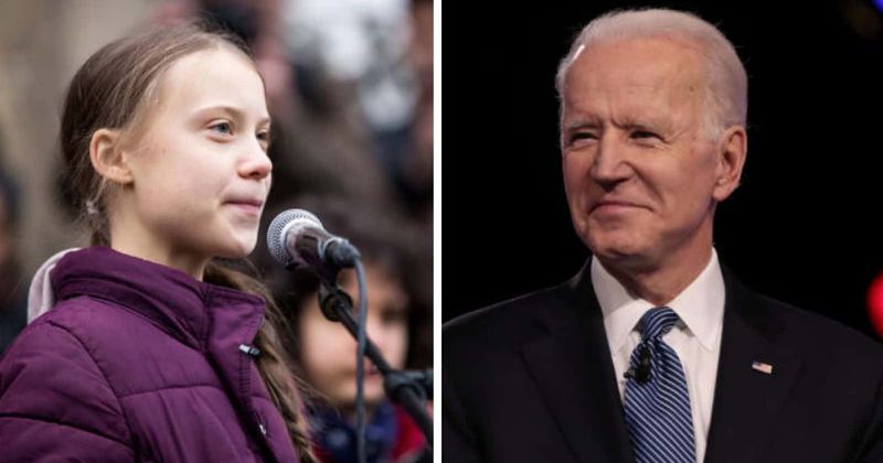 Greta Thunberg endorses Biden saying 'election is beyond politics', Internet labels her 'radical left-winger'