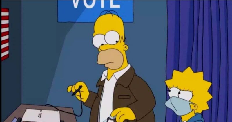 The Simpsons takes dig at Trump but Homer can't decide who to vote in Halloween special 'Treehouse of Horror'