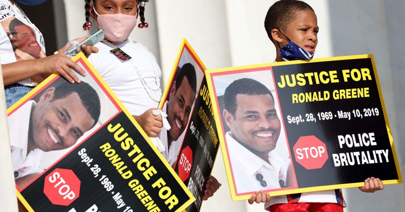 Ronald Greene: Family of Black man who police claim died in car crash says bodycam clip shows cops beating him