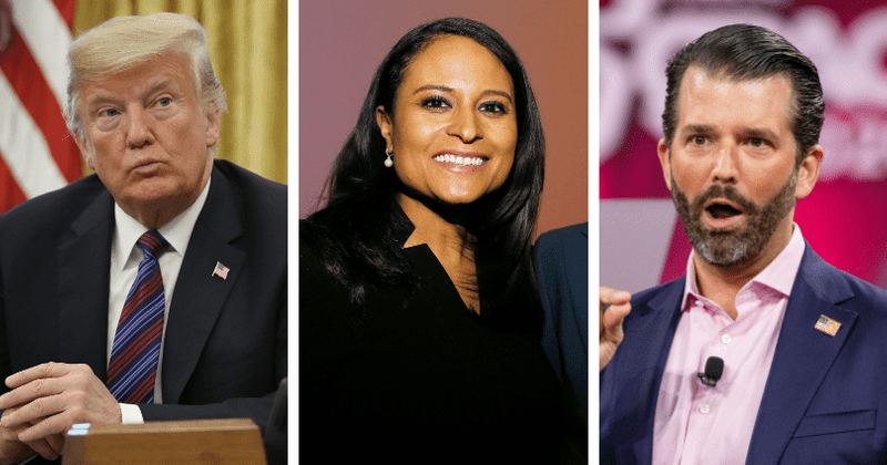 Trump, Don Jr slam debate moderator Kristen Welker as report reveals her 'Democratic ties' and donations to Biden