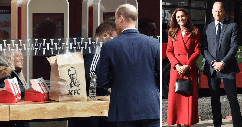 KFC calls Prince William 'Royal Thighness' as he's spotted peeping into outlet, Internet offers 'chicken wings'