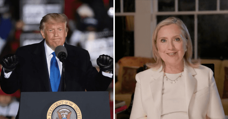 Hillary Clinton says thought of Trump winning makes her 'sick to the stomach', Internet says 'get barf bag ready'