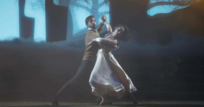 'Dancing With The Stars': Cheryl Burke impresses the judges with AJ McLean despite taking a hard fall
