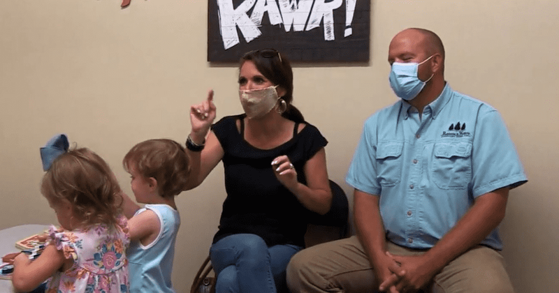 'Sweet Home Sextuplets': Eric and Courtney take the kids to speech therapy to improve their speaking skills