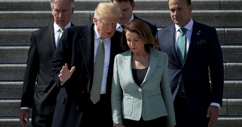 Trump chuckles as fan yells 'send Nancy Pelosi to Mars' at Arizona rally, Internet says 'she'll turn it blue'