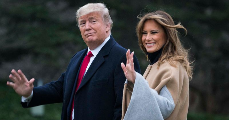 Melania Trump smiles and says 'I agree' as woman calls POTUS handsome at first lady's Pennsylvania rally