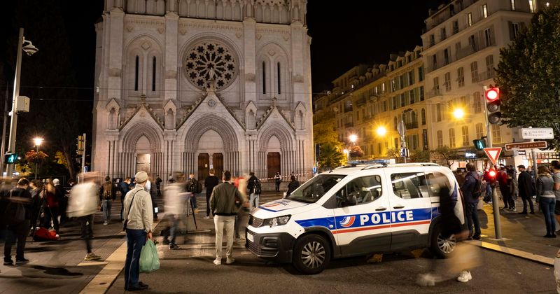 Nice terrorist sent selfies to family outside church, sat with worshippers inside for 30 minutes before attack