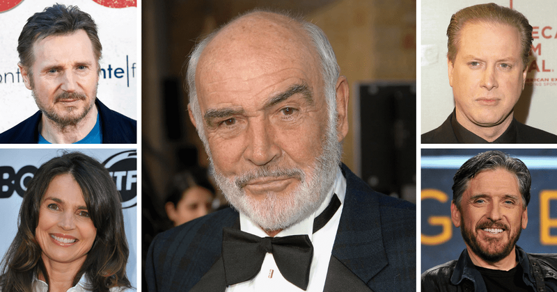 Top 5 Sean Connery impressions by celebrities on TV including Liam Neeson, Darrell Hammond and Julia Ormond