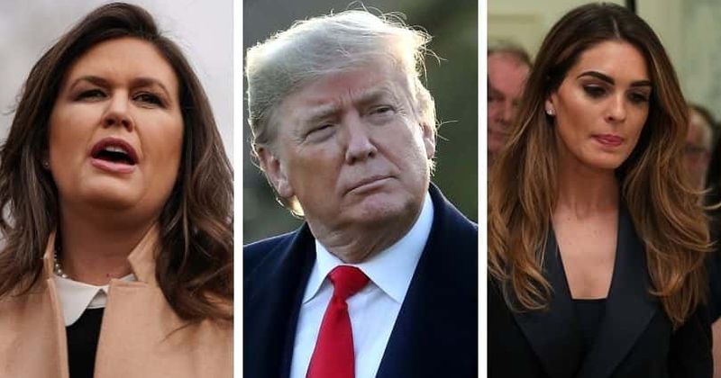 Did Trump mistake Sarah Sanders for Hope Hicks? Internet labels him as 'confused' POTUS: 'Clear dementia'