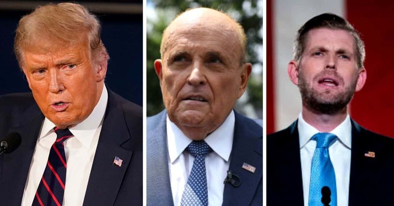 Trump sends in Giuliani, son Eric to Pennsylvania to claim mail-in ballot 'fraud': 'They're trying to cheat'