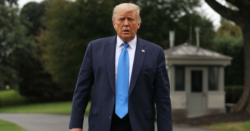 Trump keeps harping 'won this election by a lot', crowd outside White House chants 'you about to lose yo job'