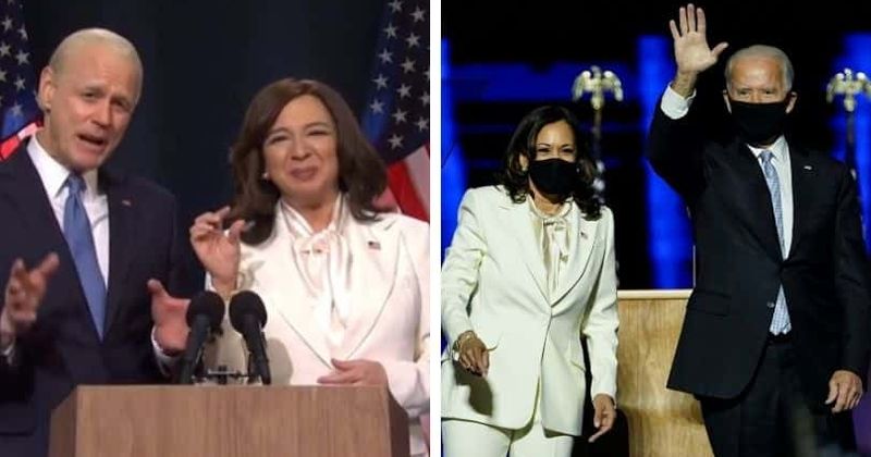 'SNL': Maya Rudolph wears same outfit as Kamala Harris, fans wonder if show is in touch with Biden campaign